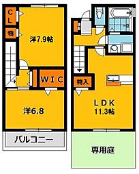 ラフィネコートB 101号室