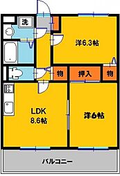 グランドハイツ関根II 101号室