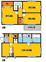 アーバンミニタウンC 1号室