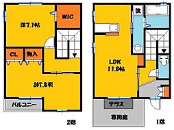 ヒルサイドテラス　B 102号室