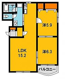 ミヤビタウン　E 302号室
