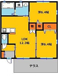 グラン・トレゾールB 101号室