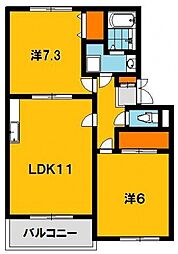 スカイプラザ宇梶Ａ 102号室