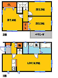 アーバンミニタウンB 1号室