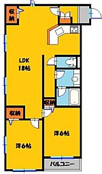 メルローズプレイス宇都宮 308号室