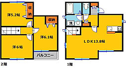 茂呂貸家E棟 1号室