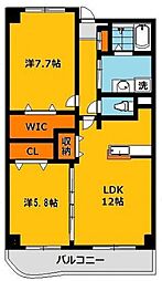 ヴィラ・クレセントB 205号室