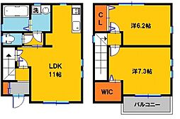 パルティールメゾンII　Ｈ 1号室