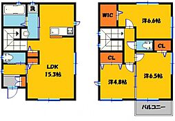 プラデュパイン　イーストC 1号室