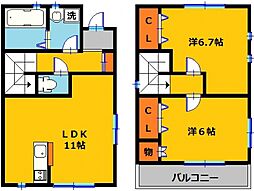 ウエストコートC 1号室