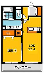 シャルマンテール 202号室
