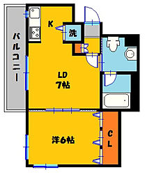 メルローズコート 603号室