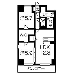 アグレアーブル 701号室