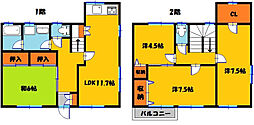 中村一般住宅（西） 1号室
