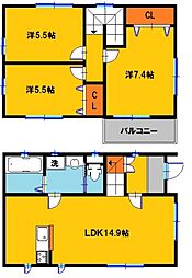 西川田貸家 C号室