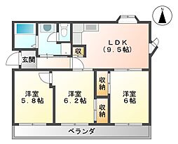 松川マンション2号館 201