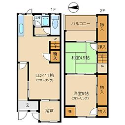 大庄北4丁目12番3号テラスハウス 1