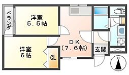 ローズコート富松 206