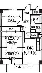 グランディール園田 203