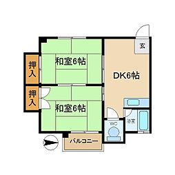 市隆ハイツ立花2番館 204