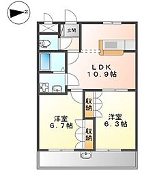 パルムドール弐番館 303号