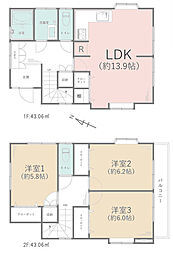 厚木市温水西1丁目の一戸建て