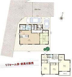 厚木市妻田東3丁目の一戸建て