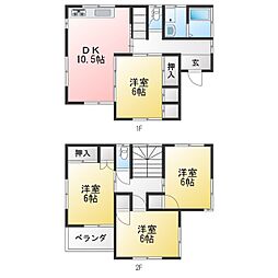 駐車場2台桶川戸建 1