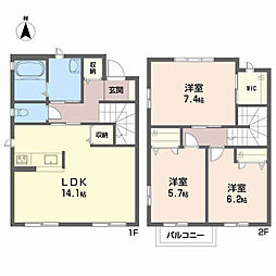 サウス・ヴィエント B棟 102号室