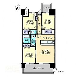 永田祝谷ビル 601号室