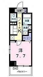 ユリウス　湊町 410号室