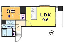 ヴァレーレ県庁前 206号室