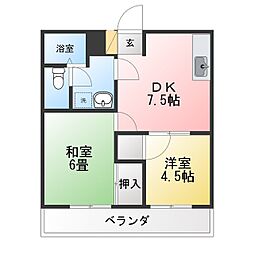 メゾンブランシュ三ツ池Ｂ