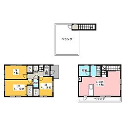 栢山貸家 LILIUM E棟