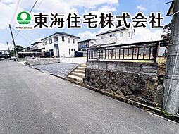 安積町荒井字柴宮山　建築条件無し売地