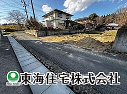 白河市白坂　建築条件無し売地