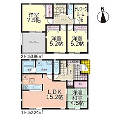 会津若松市住吉町第2　全2棟　2