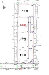 富久山町久保田第28　建築条件無し売地　全4区画　3号地