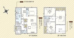 矢吹町八幡町第23　全2棟　1