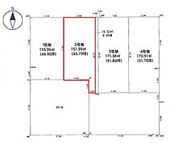 日和田町南原　建築条件付き売地　2