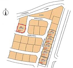 東山1丁目　建築条件無し売地　全6区画　3