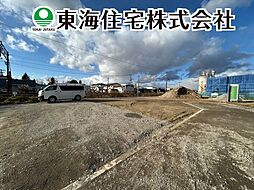 安積町笹川字高石坊　建築条件無し売地