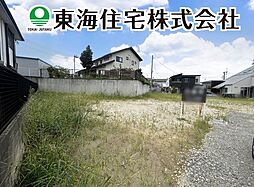 大槻町字仁池向　建築条件無し売地　全2区画（A区画）