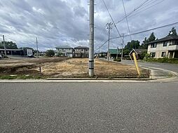安積町成田字田向　建築条件無し売地　全4区画