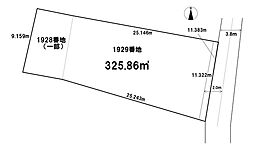 本日見学可　つくば市谷田部売地