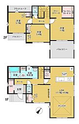 つくば市南中妻4期　新築戸建　1号棟