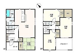 つくば市谷田部第24　新築戸建　2号棟