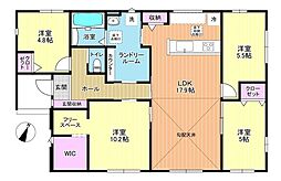 つくば市栗原1期　平屋新築戸建