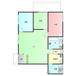 沖1156貸家 01号室
