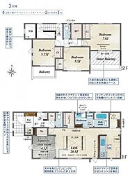 -Blooming Garden-方木田四斗蒔田　3号棟